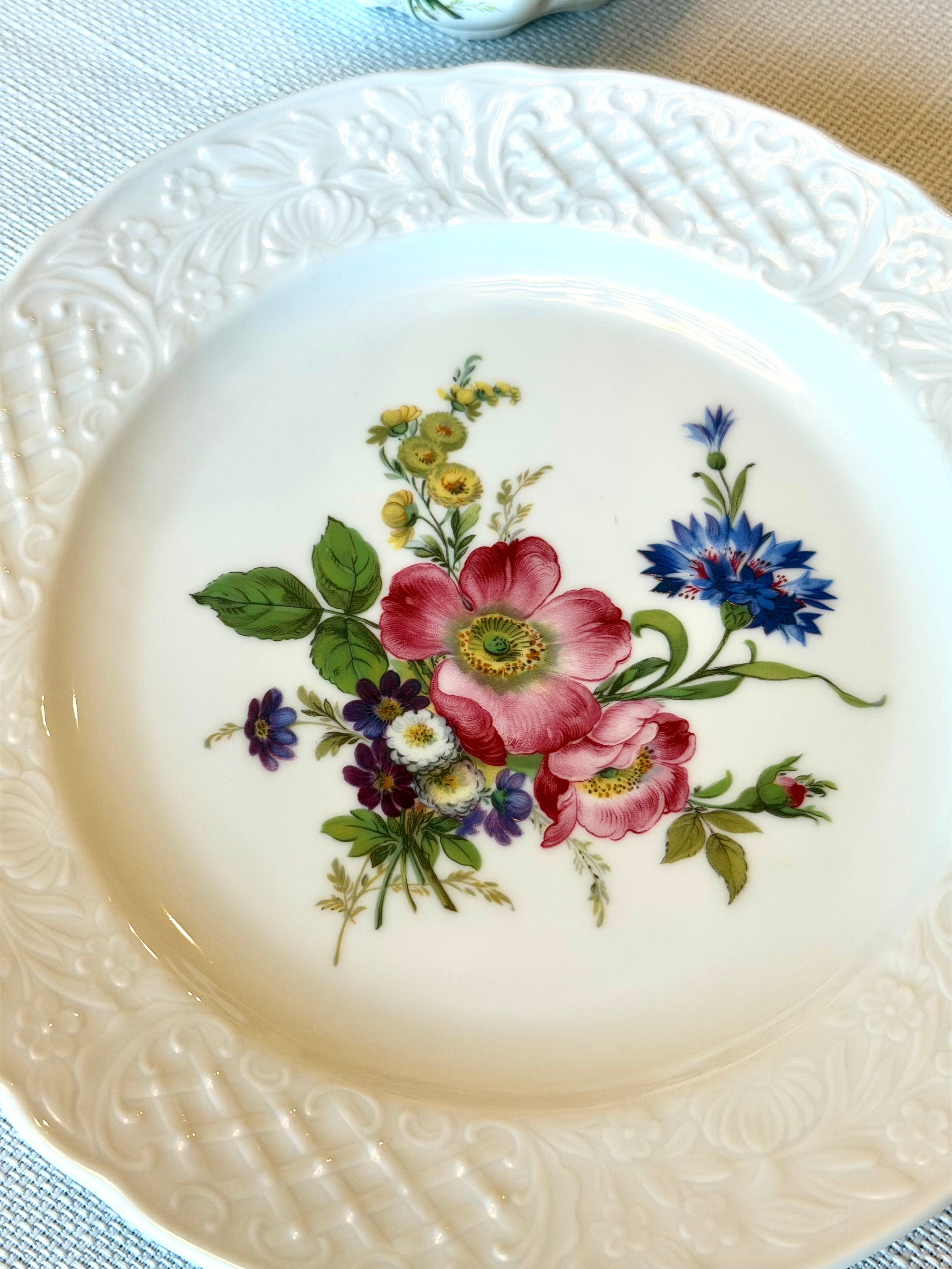 Floral Fine Bone China Teacup & Saucer Set
Alwyn Nelson Collection • Made in England
House of Goebel Bavaria W. Germany Plate