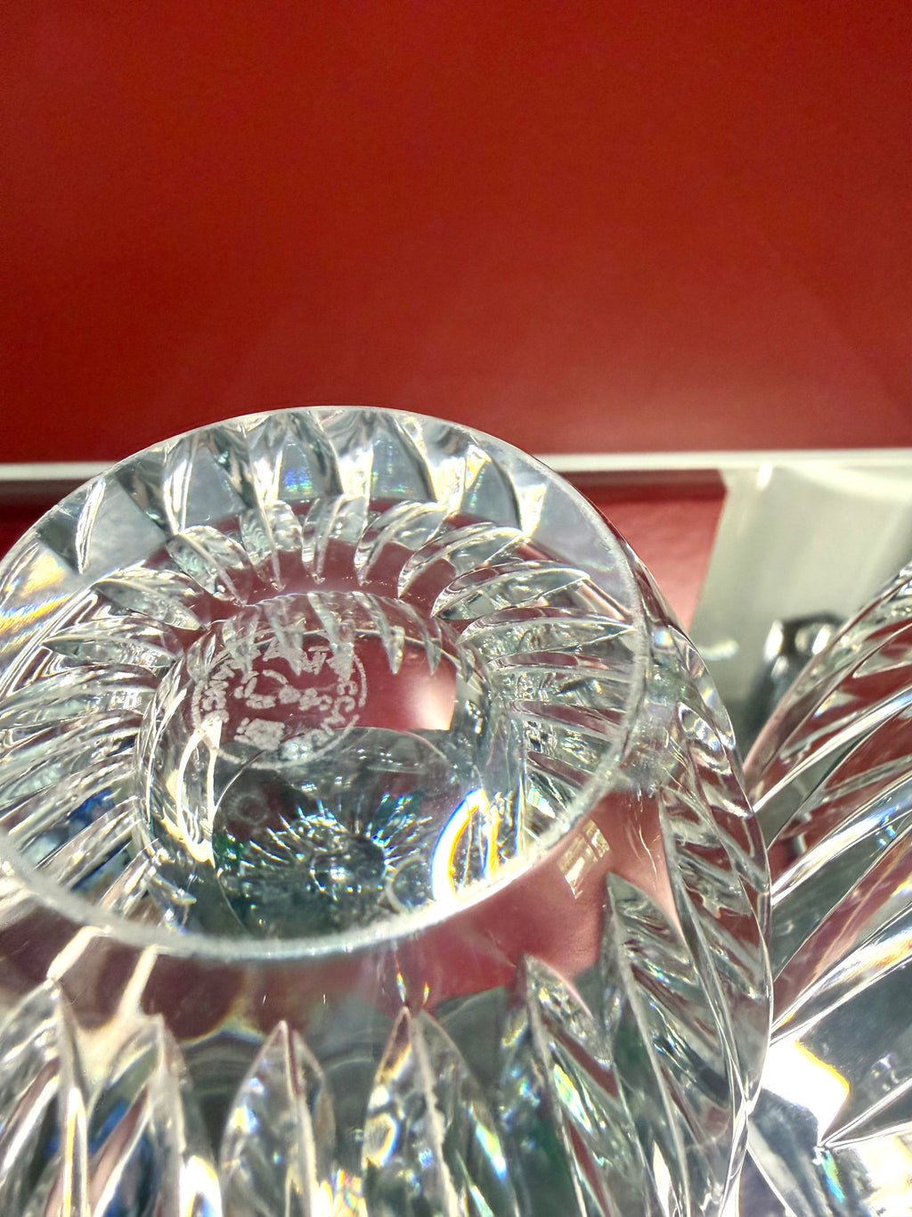 Baccarat Masséna Crystal Double Old Fashioned Tumblers Glasses Set of 4 Signed France