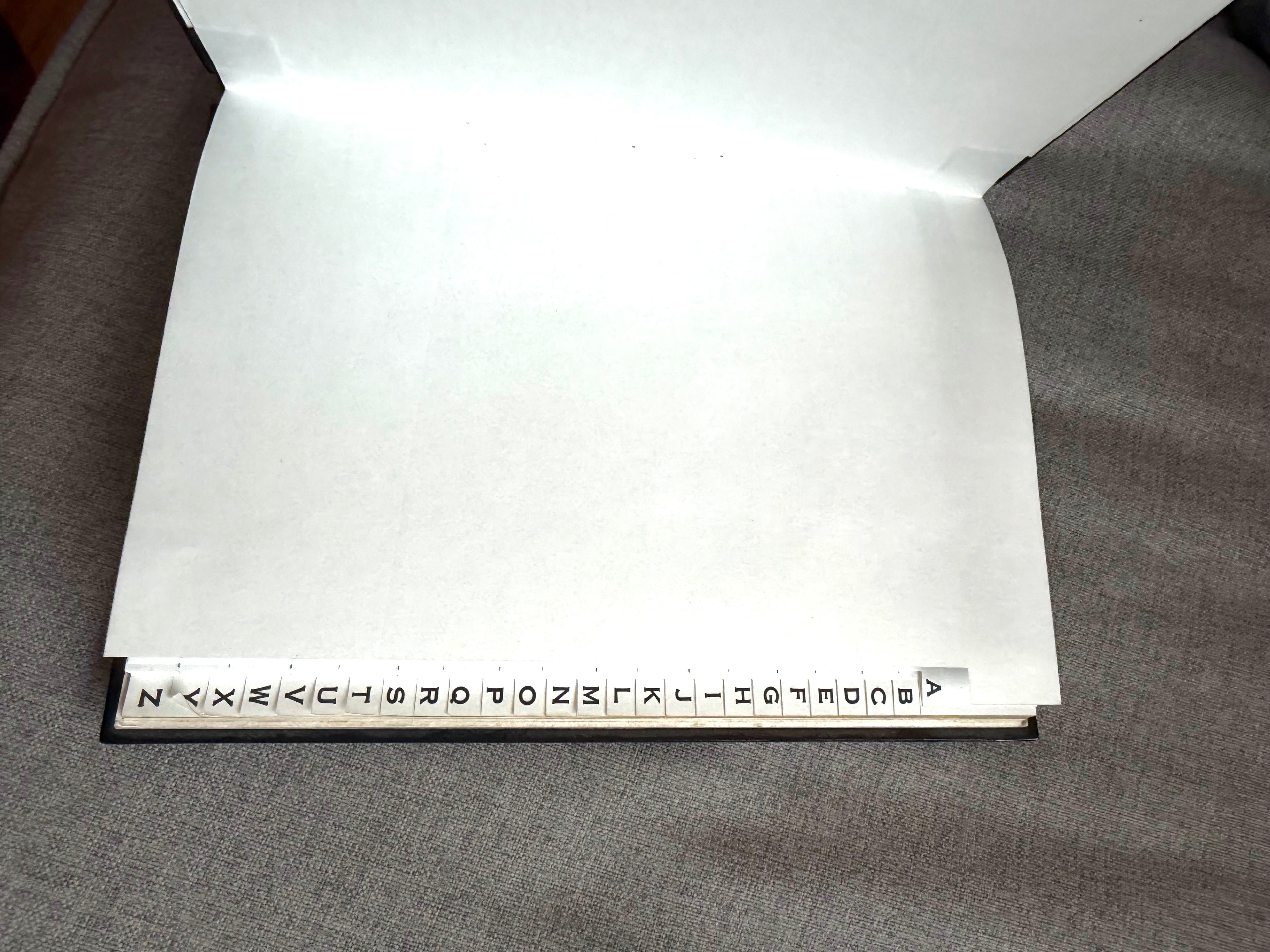 Japanese Lacquer Address Book Black Lacquerware Festival Scene Alphabetized Tabs