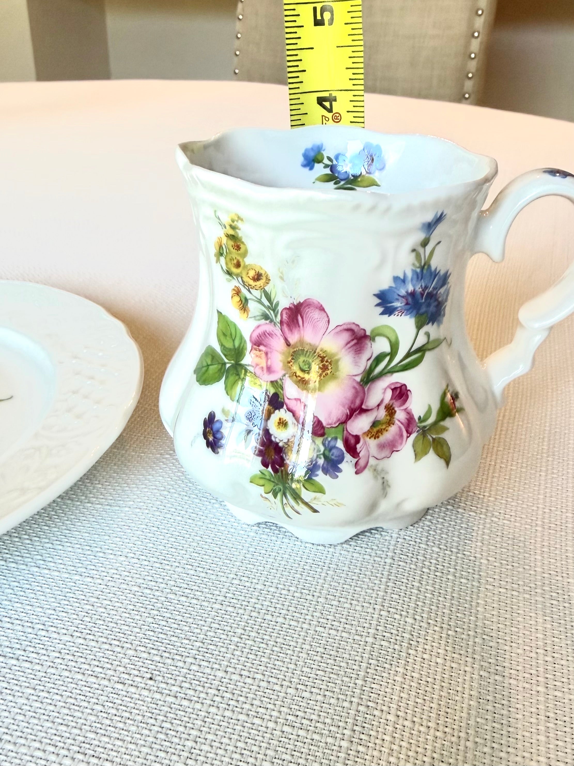 Floral Fine Bone China Teacup & Saucer Set
Alwyn Nelson Collection • Made in England
House of Goebel Bavaria W. Germany Plate