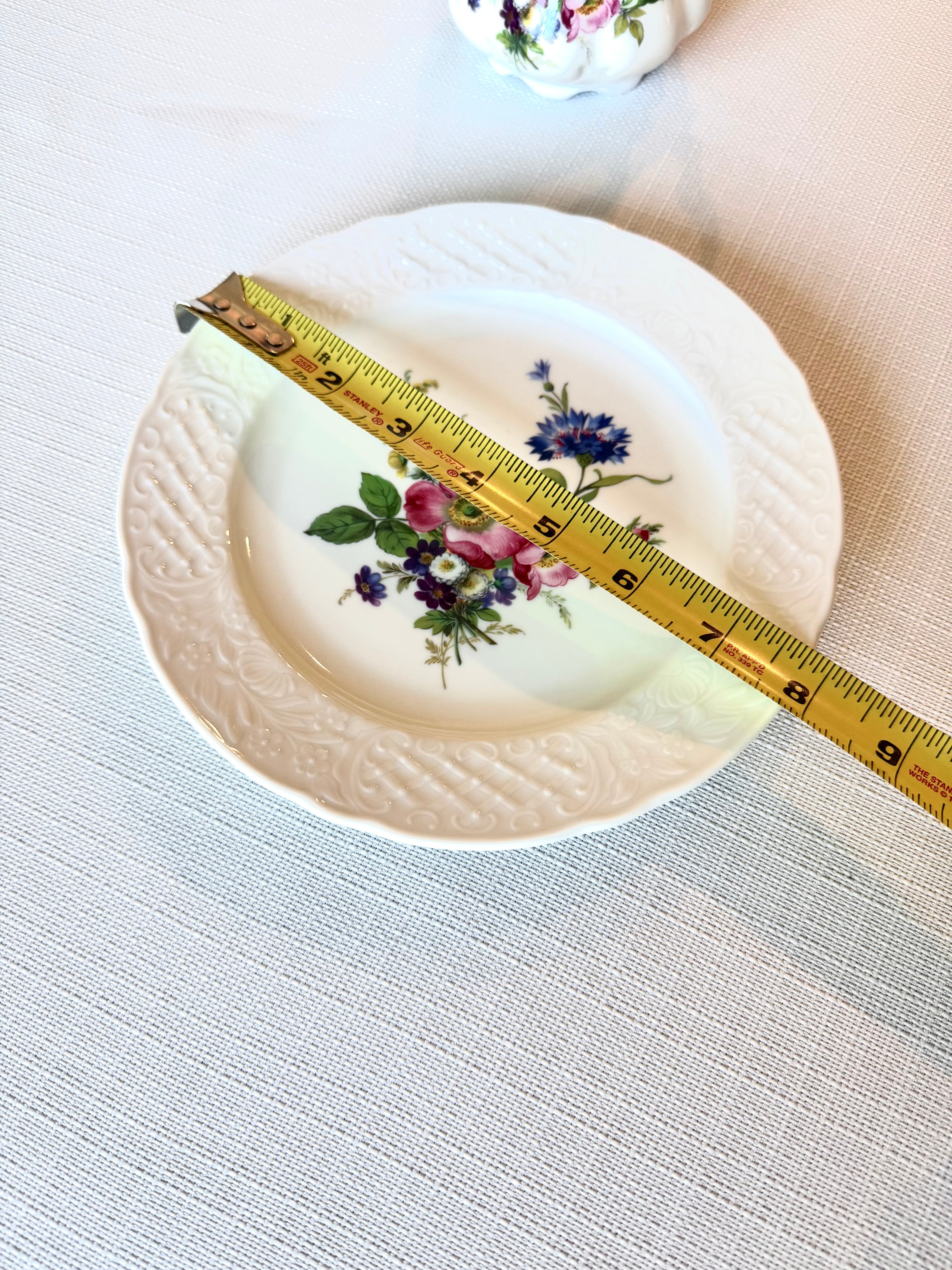 Floral Fine Bone China Teacup & Saucer Set
Alwyn Nelson Collection • Made in England
House of Goebel Bavaria W. Germany Plate