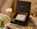 Bedat & Co Genève Artoria Limoges Porcelain Vide-Poche Tray — In Original Box — Made in France 