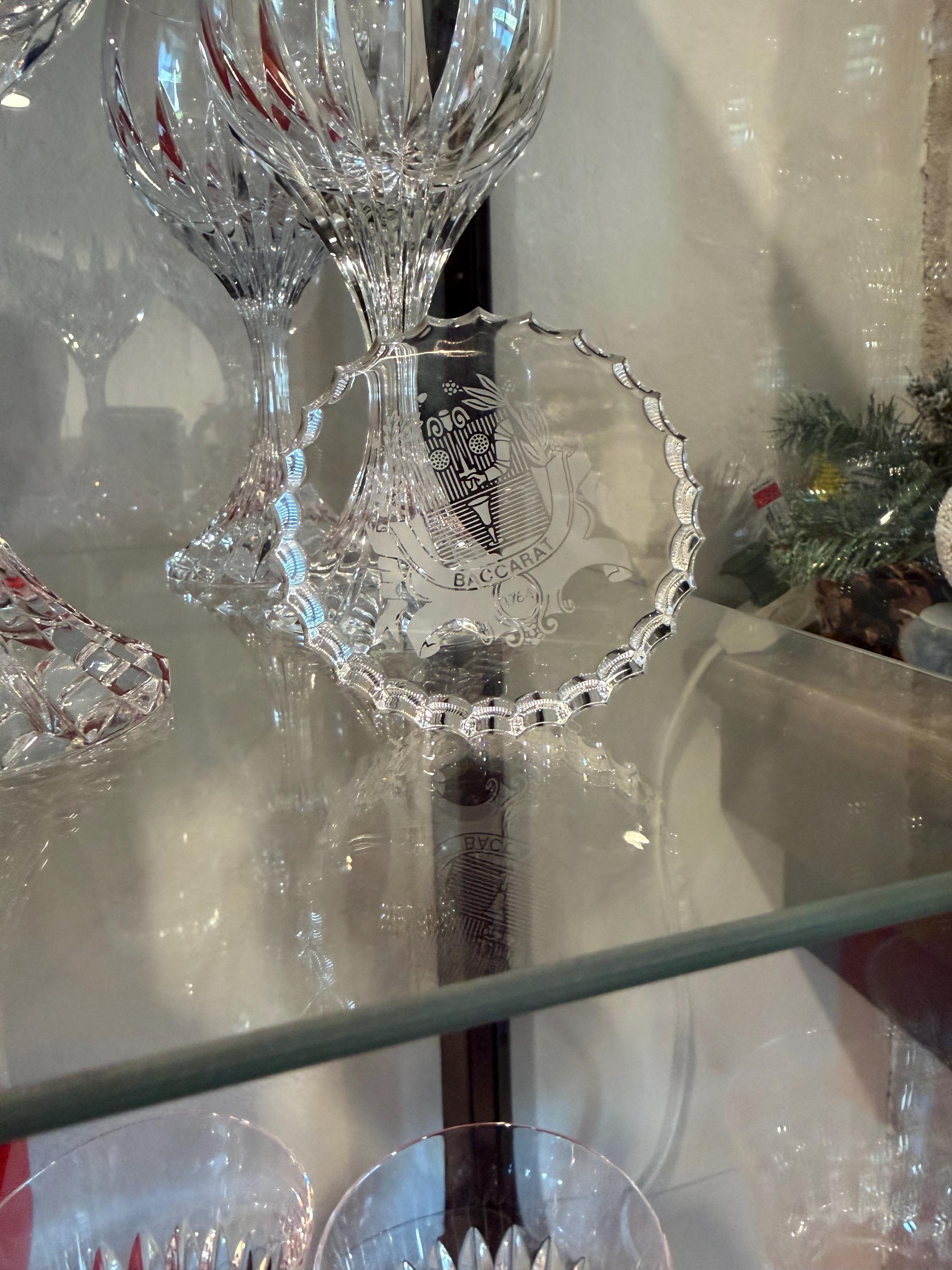 Baccarat Crystal Paperweight – French Lead Crystal Desk Accessory