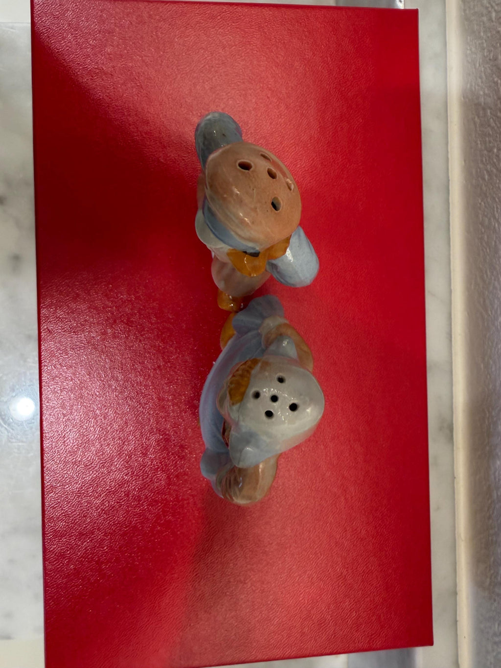 Dutch Boy Girl Salt and Pepper Shakers | 1950s Japan Ceramic Figurines