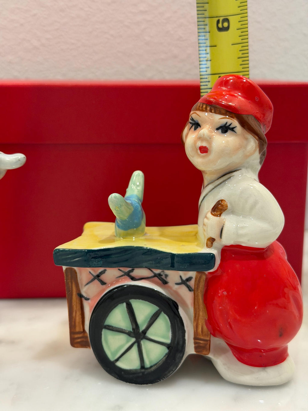 Goldette China Salt & Pepper Shakers | Japanese Boy and Girl Cart