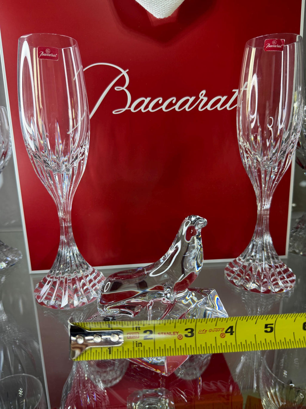 Baccarat Crystal Seal Figurine France Signed Sea Lion Iceberg Sculpture 3.5” Luxury With Box