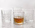 Godinger Crystal Double Old Fashioned Glasses Set of 4 – 10oz DOF – New in Box
