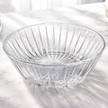 Cristal d’Arques Crystal Bowl – French Fan Cut Centerpiece – Lead Crystal Serving Dish