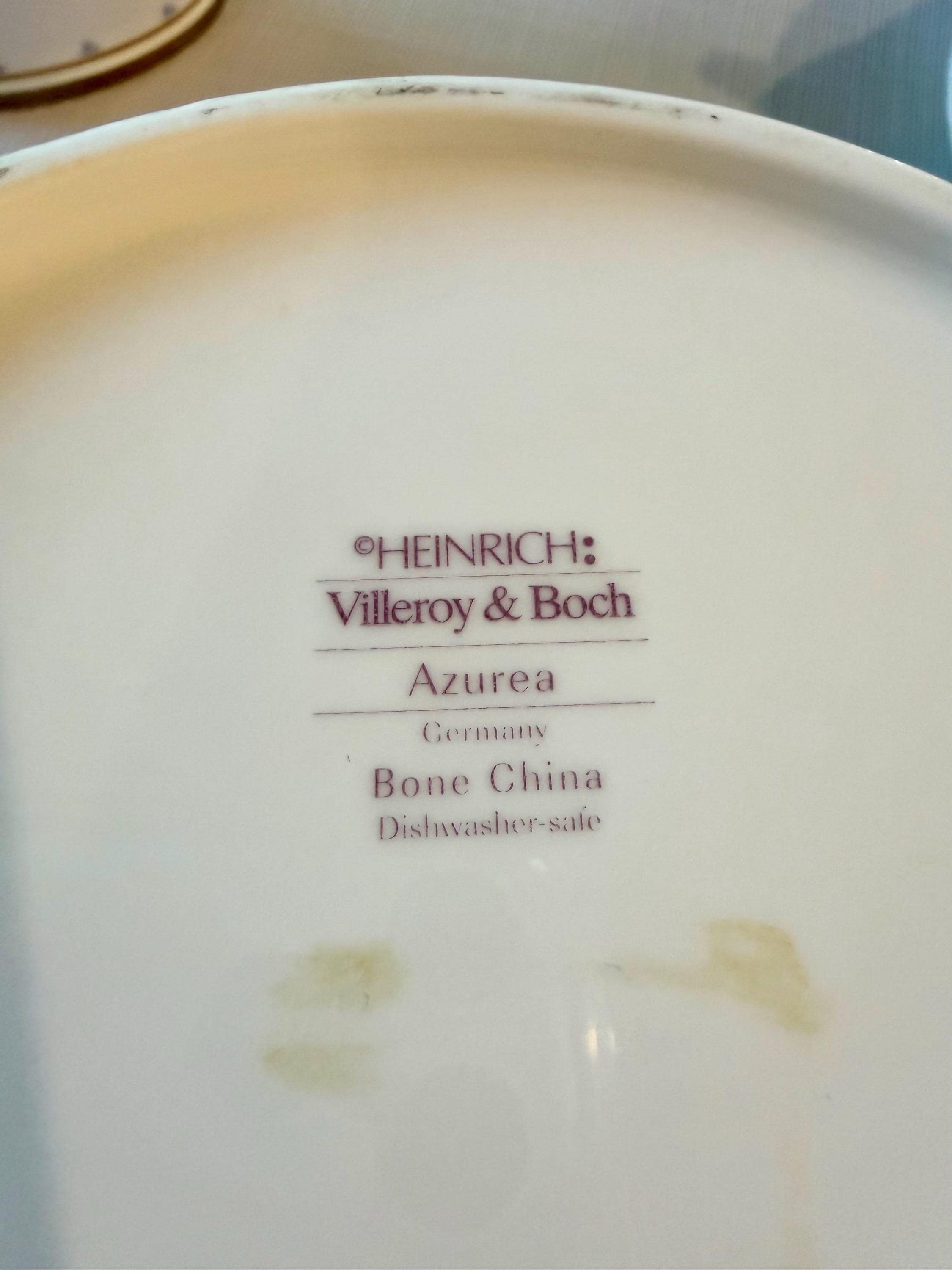 Villeroy & Boch Azurea Bone China Tea Set